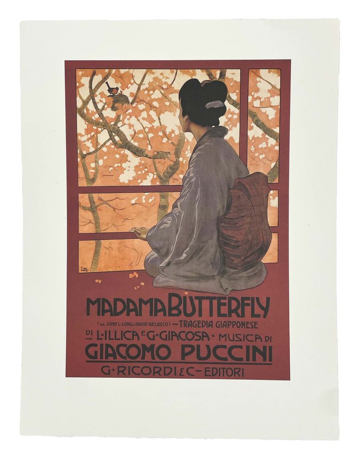 Puccini Opera Print