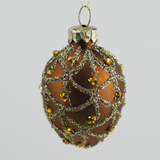 Colourful Sparkling Teardrop Baubles