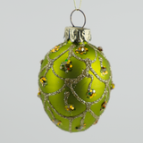 Colourful Sparkling Teardrop Baubles