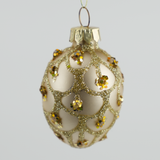 Colourful Sparkling Teardrop Baubles