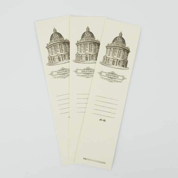 Oxford Collection Letterpressed Bookmark