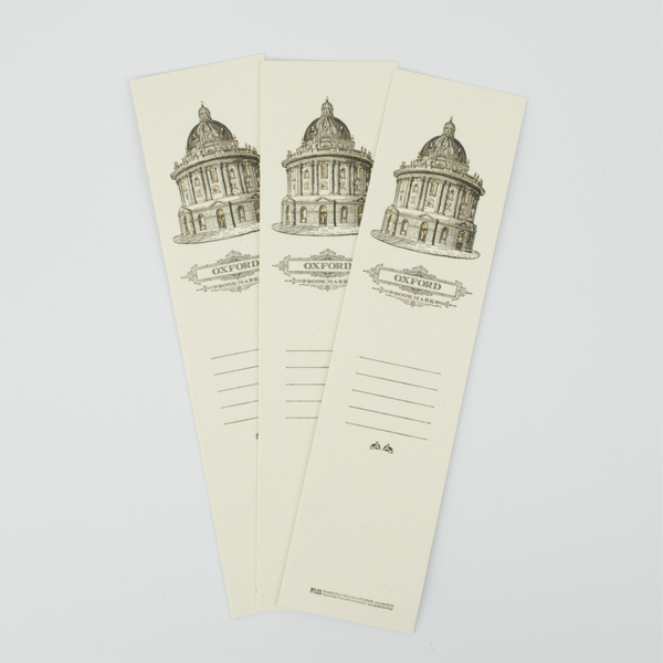 Oxford Collection Letterpressed Bookmark