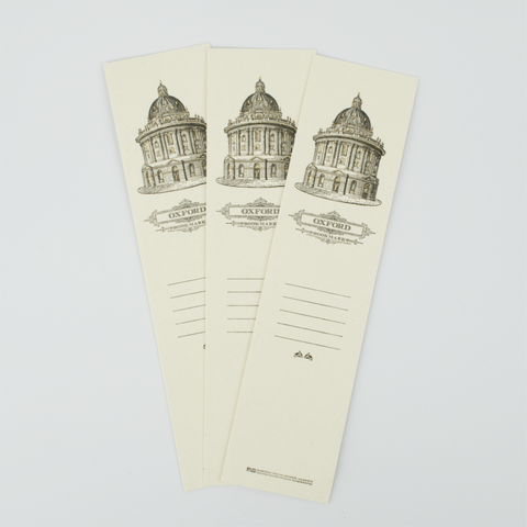 Oxford Collection Letterpressed Bookmark