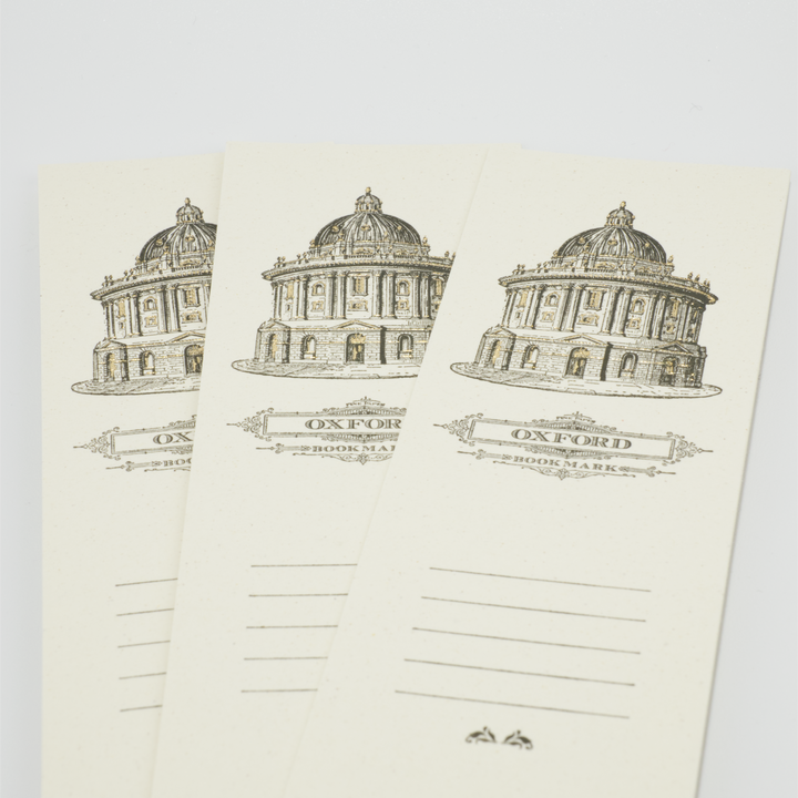 Oxford Collection Letterpressed Bookmark