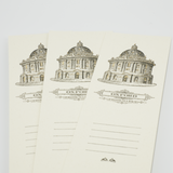 Oxford Collection Letterpressed Bookmark