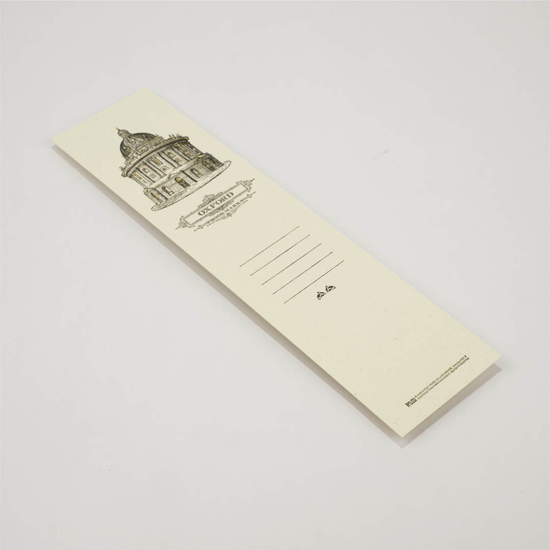 Oxford Collection Letterpressed Bookmark
