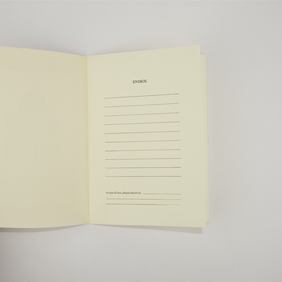 Oxford Collection Letterpressed Notebook
