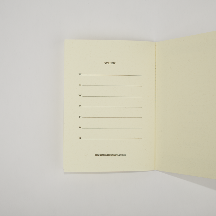 Oxford Collection Letterpressed Notebook