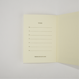 Oxford Collection Letterpressed Notebook