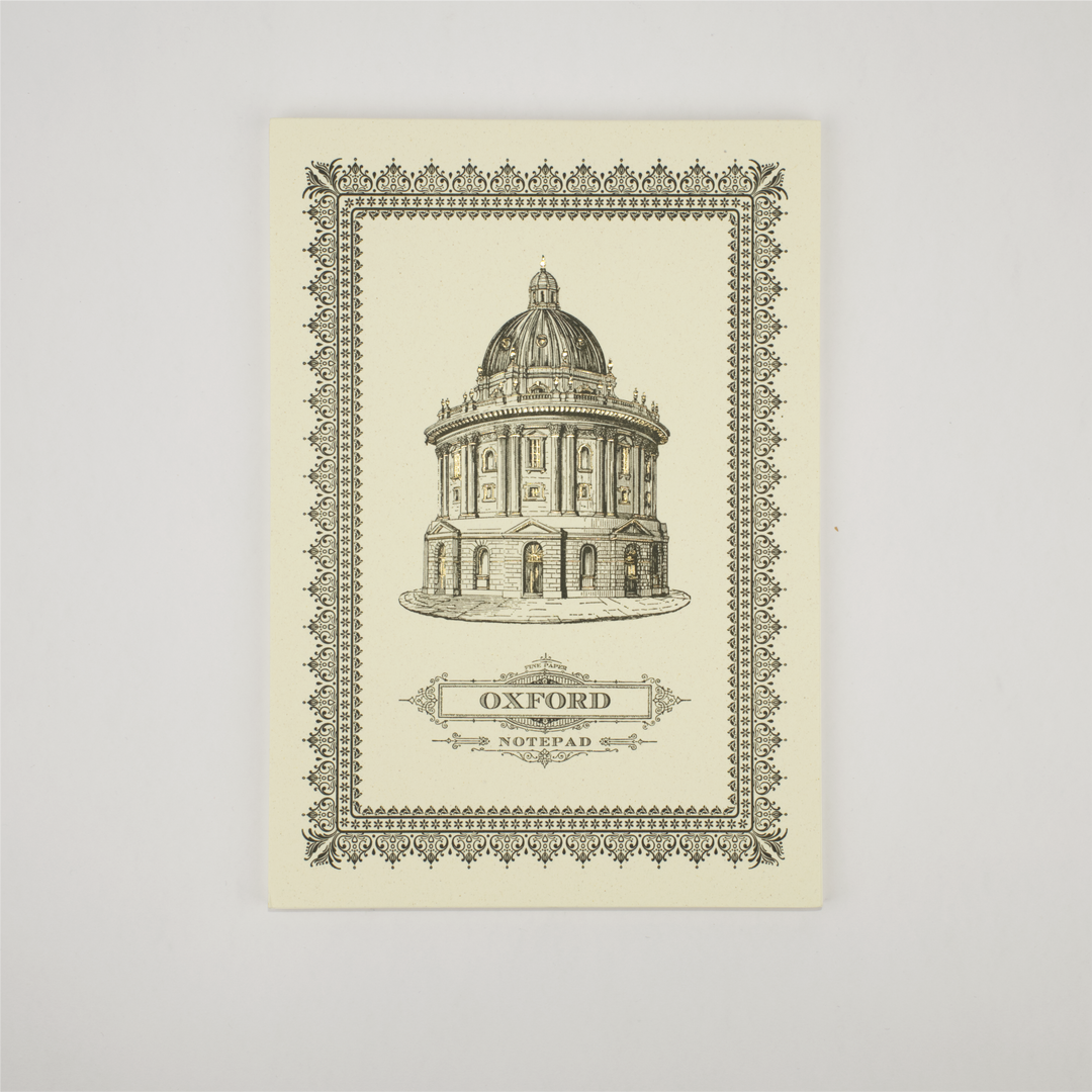 Oxford Collection Letterpressed Notepad