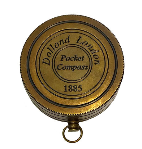 Pocket Dollond Sundial Compass