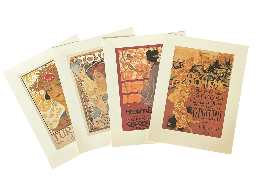 Puccini Opera Print