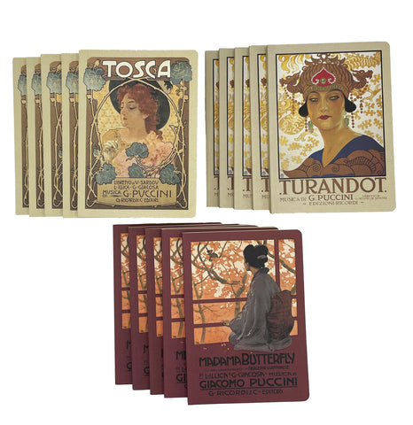 Puccini Opera Notebook Set