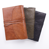 Pyrographed Leather Amalfi Journal