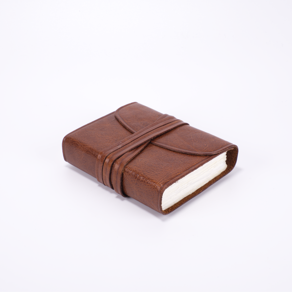 Pyrographed Leather Amalfi Journal