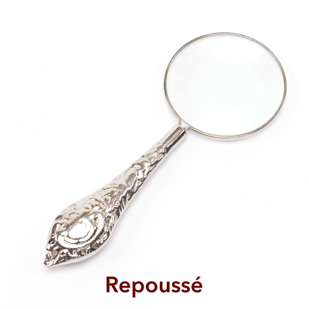 Silver Plated Magnifying Glass
