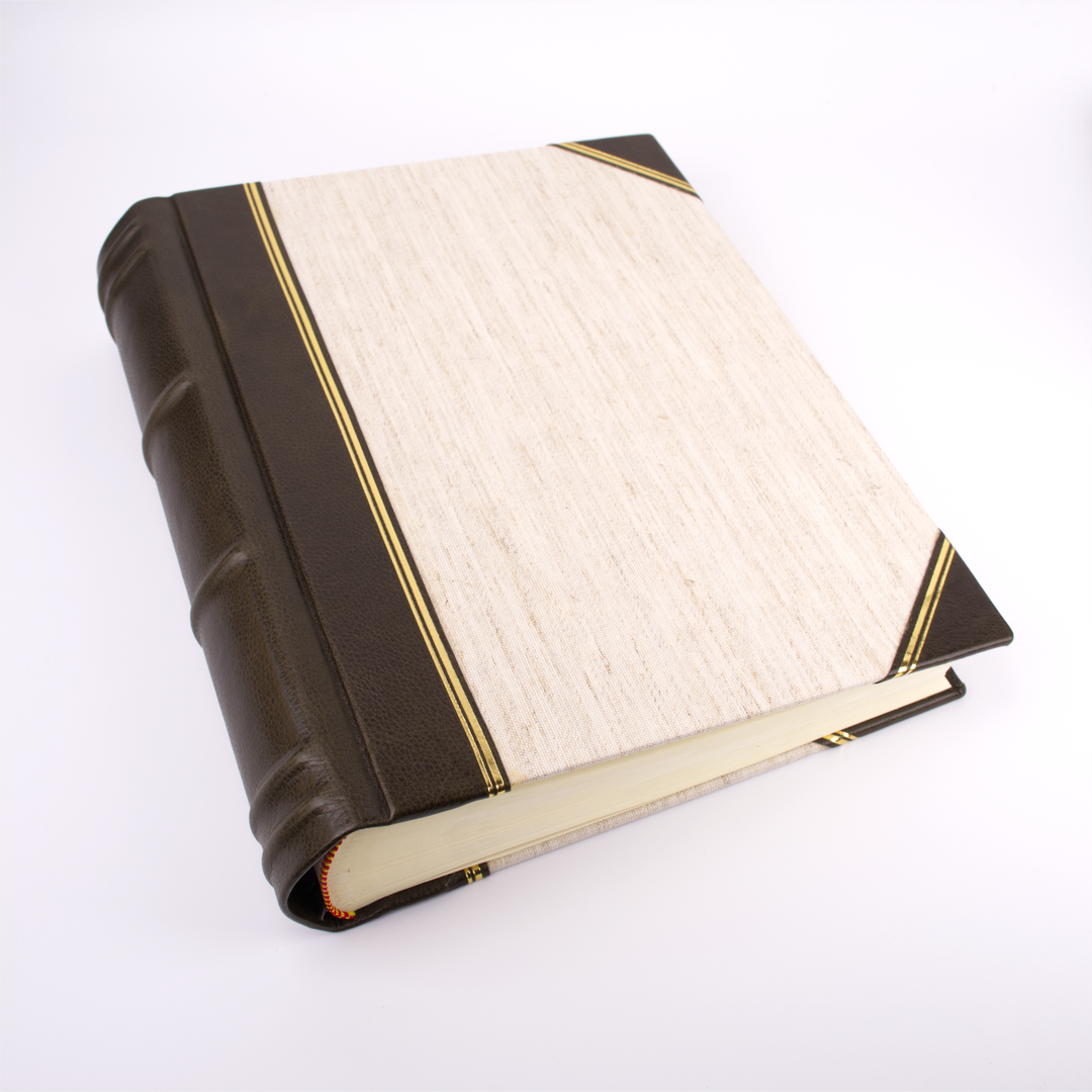 Roma Canvas and Leather Photograph Album
