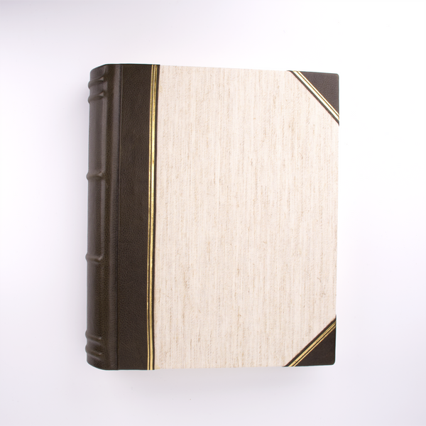 Roma Canvas and Leather Photograph Album