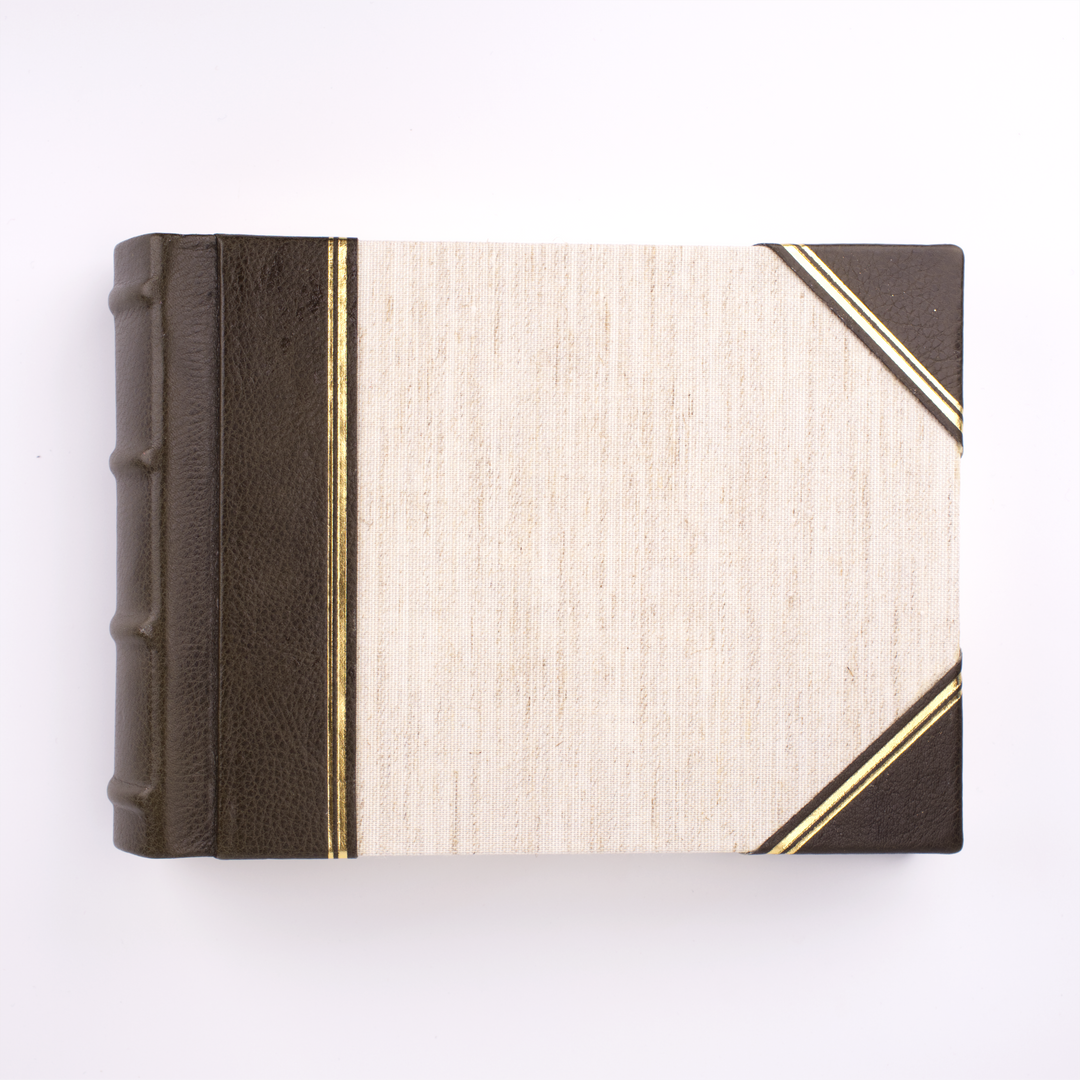 Roma Canvas and Leather Photograph Album