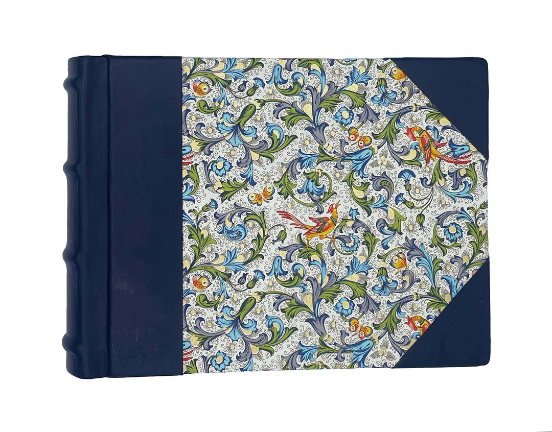 Florentine Paper Leather Spine Photo Album