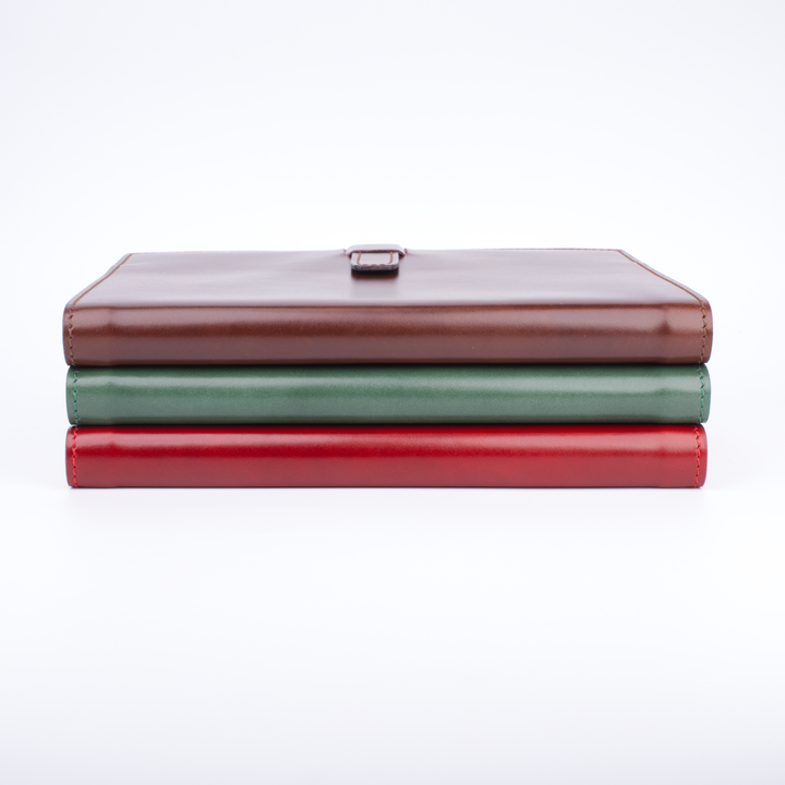 Sorrento Leather Refillable Journal With Tab Closure