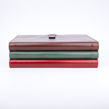 Sorrento Leather Refillable Journal With Tab Closure