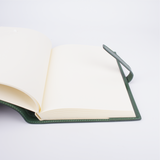 Sorrento Leather Refillable Journal With Tab Closure