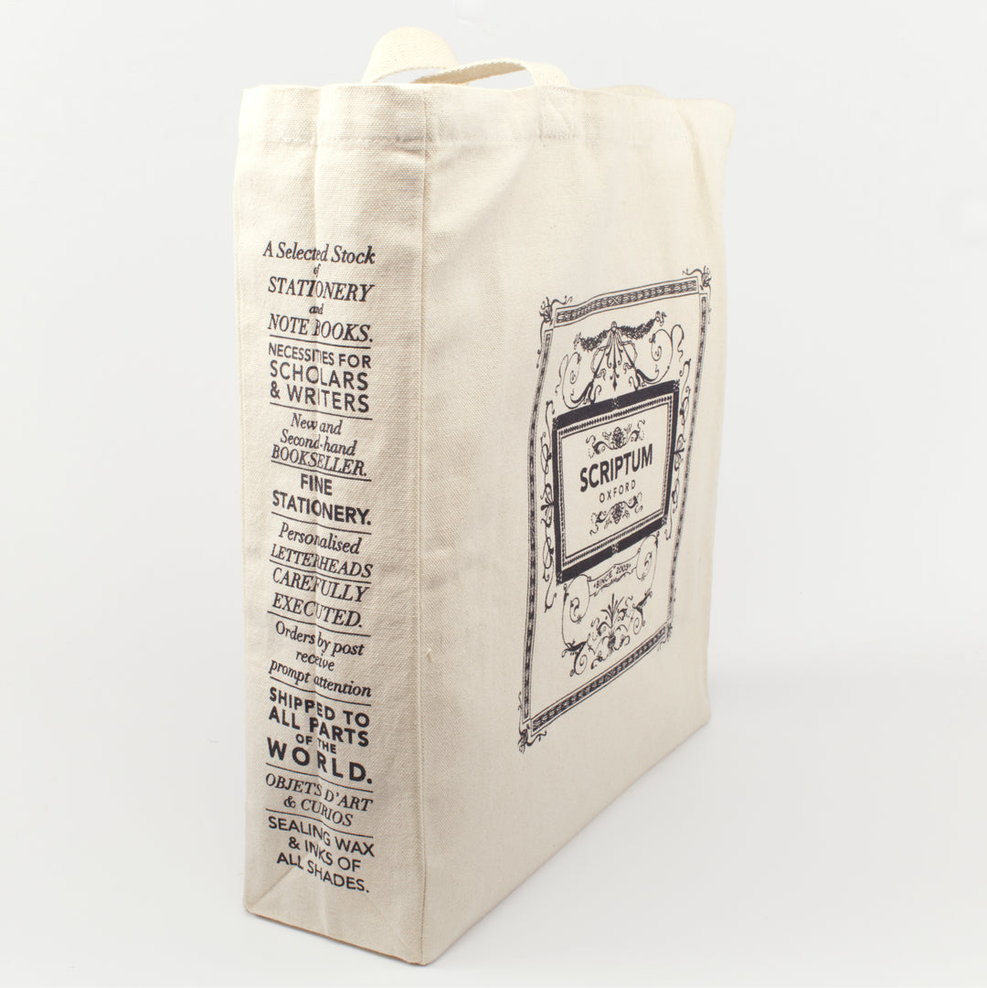 Scriptum Canvas Tote Bag