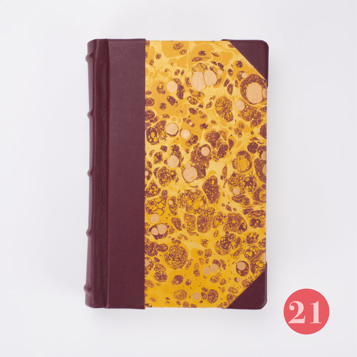 Small Bobbio Handmade Marbled Journal