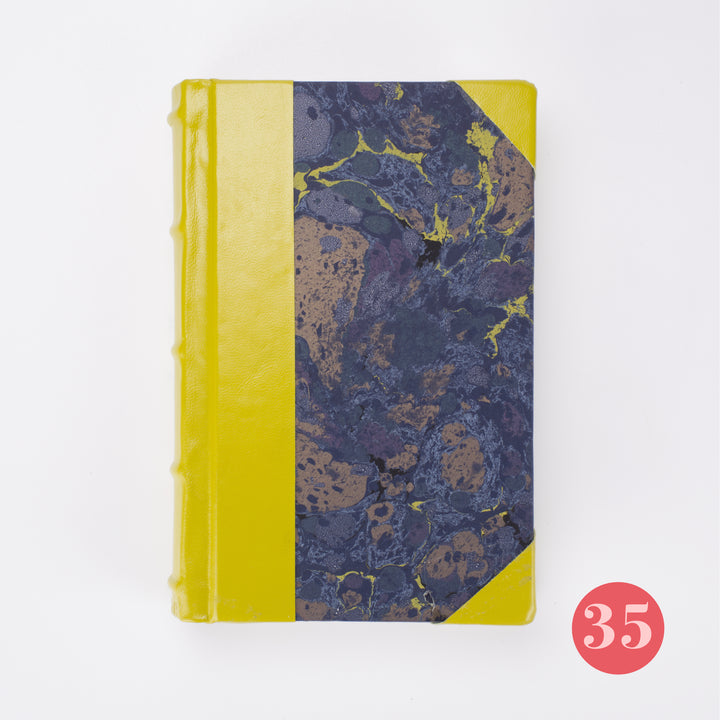 Small Bobbio Handmade Marbled Journal