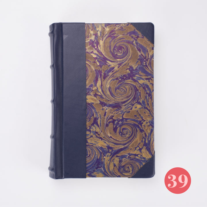 Small Bobbio Handmade Marbled Journal