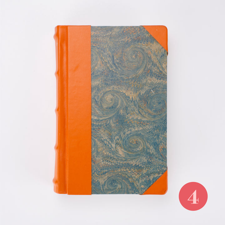Small Bobbio Handmade Marbled Journal