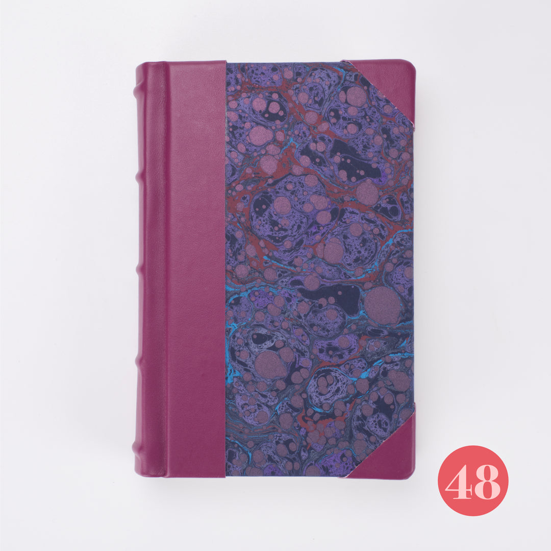 Small Bobbio Handmade Marbled Journal