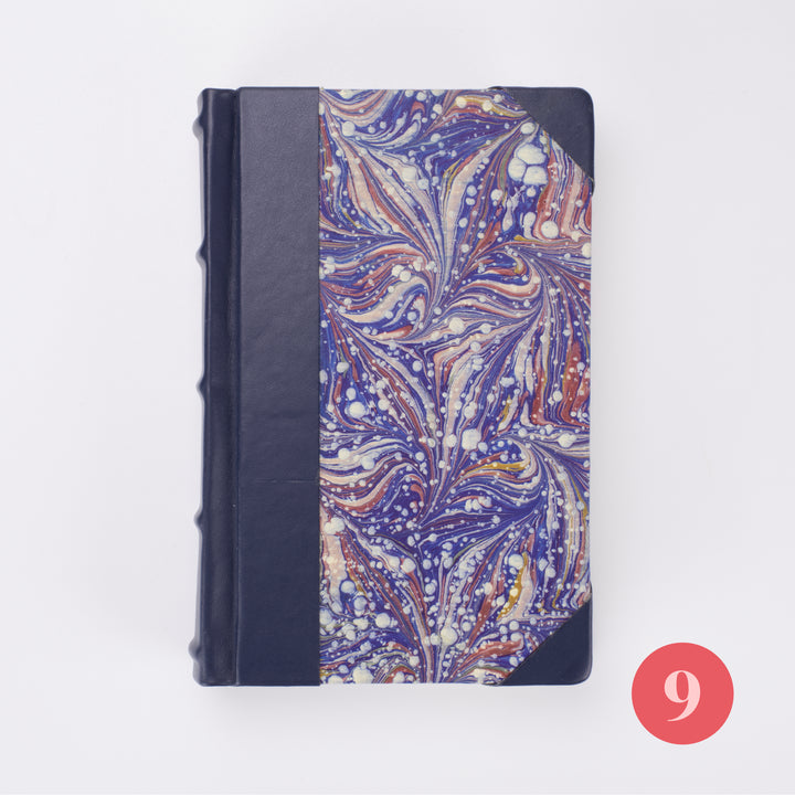 Small Bobbio Handmade Marbled Journal