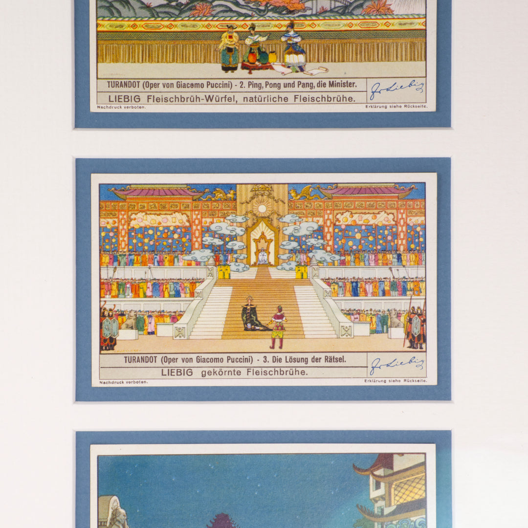 Limited Edition Framed Turandot Cards
