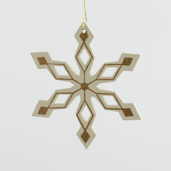 Hanging Snowflake Decorations