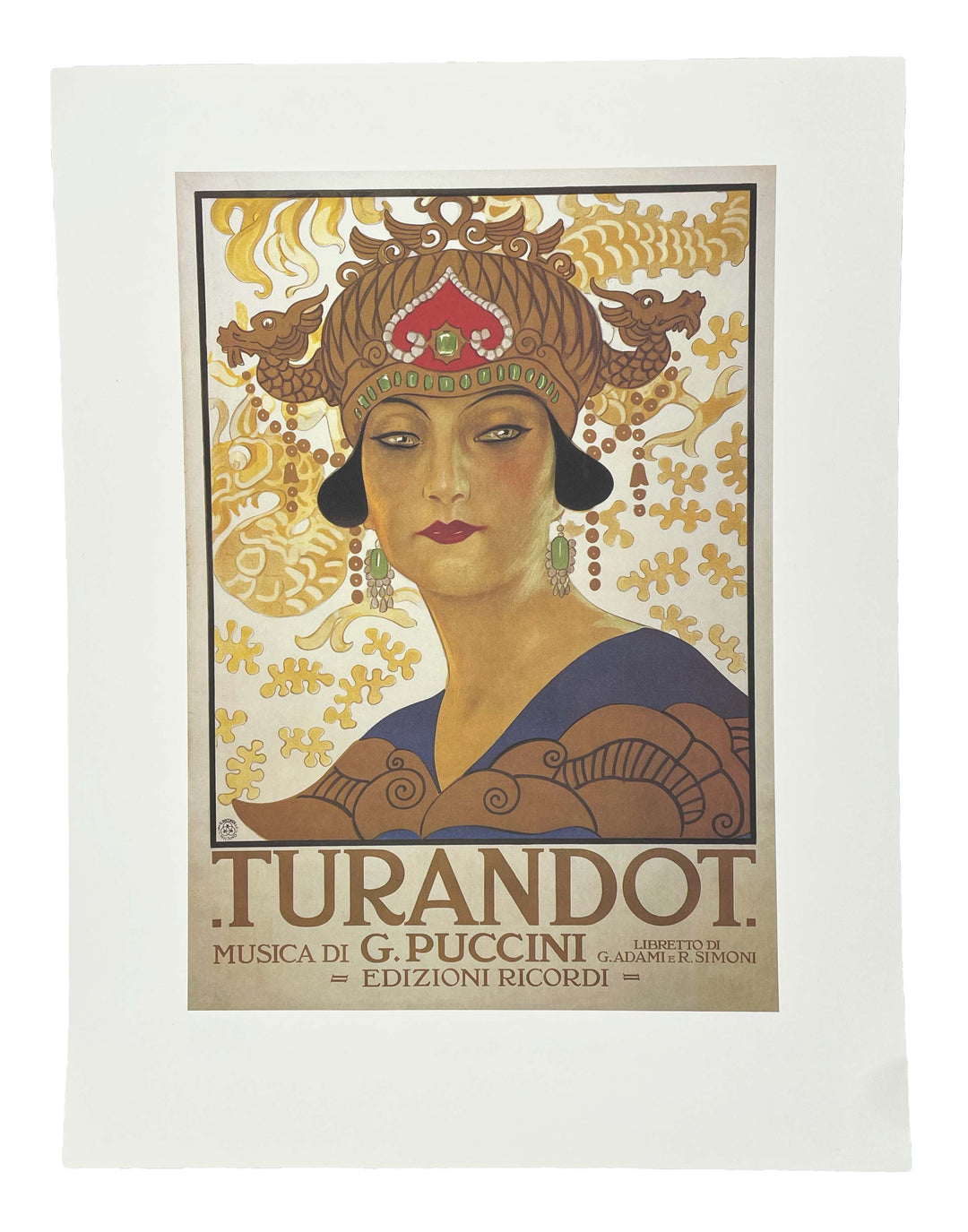 Puccini Opera Print