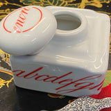 ABC Ceramic Inkwell