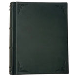 Amarcord Classic Leather Photo Album  - large green portrait