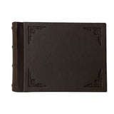 Amarcord Classic Leather Photo Album - small brown landscape