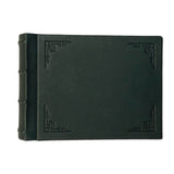 Amarcord Classic Leather Photo Album - small green landscape