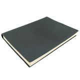 Amarcord Soft Leather Journal - green, side view