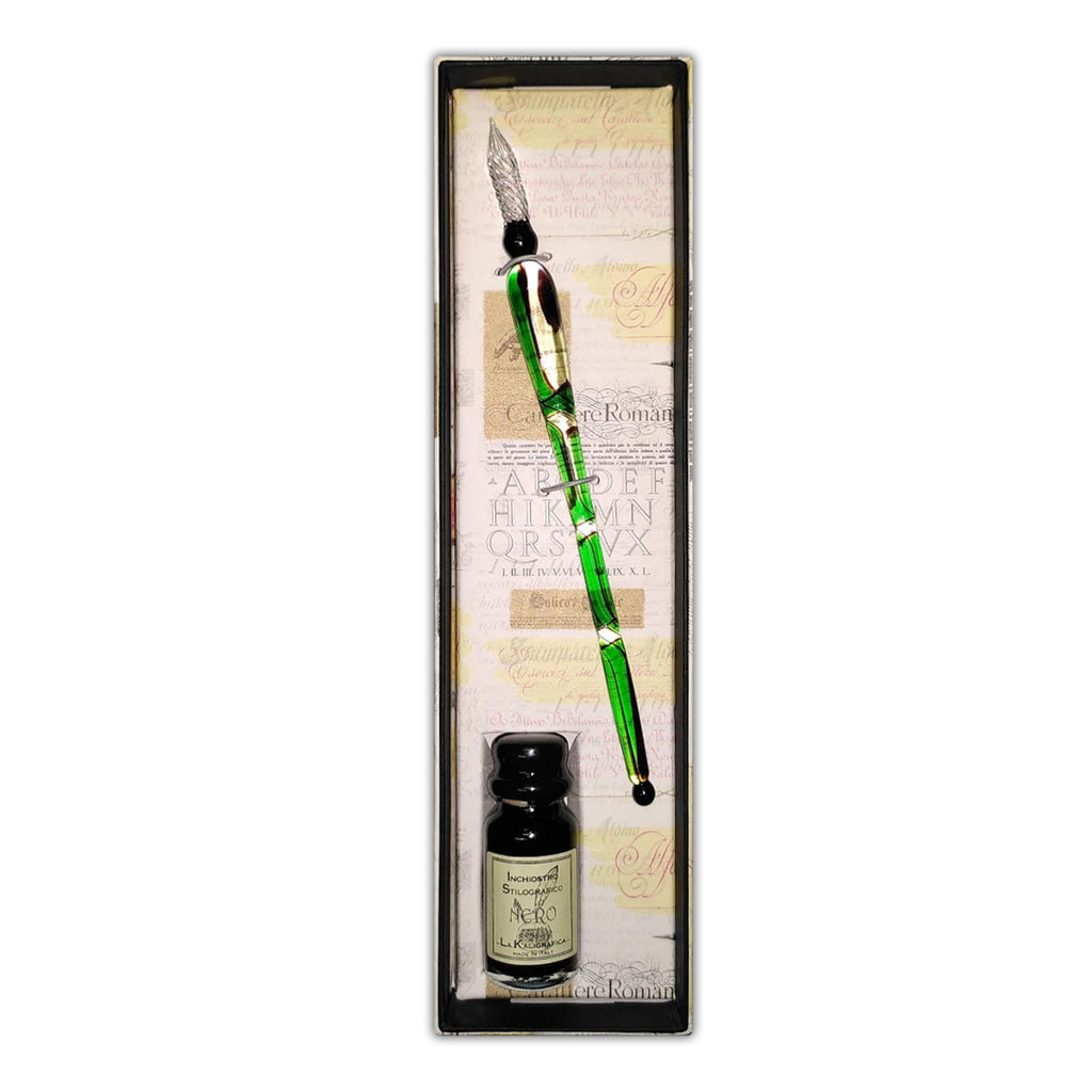 Art Deco Glass Dip Pen - Main Image