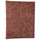 Bomo Art Leatherbound Photo Album - reddish brown large