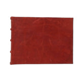 Bomo Art Leatherbound Photo Album - small red