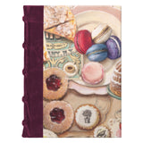 Bomo Art Recipe Book - Cakes, Burgundy Spine