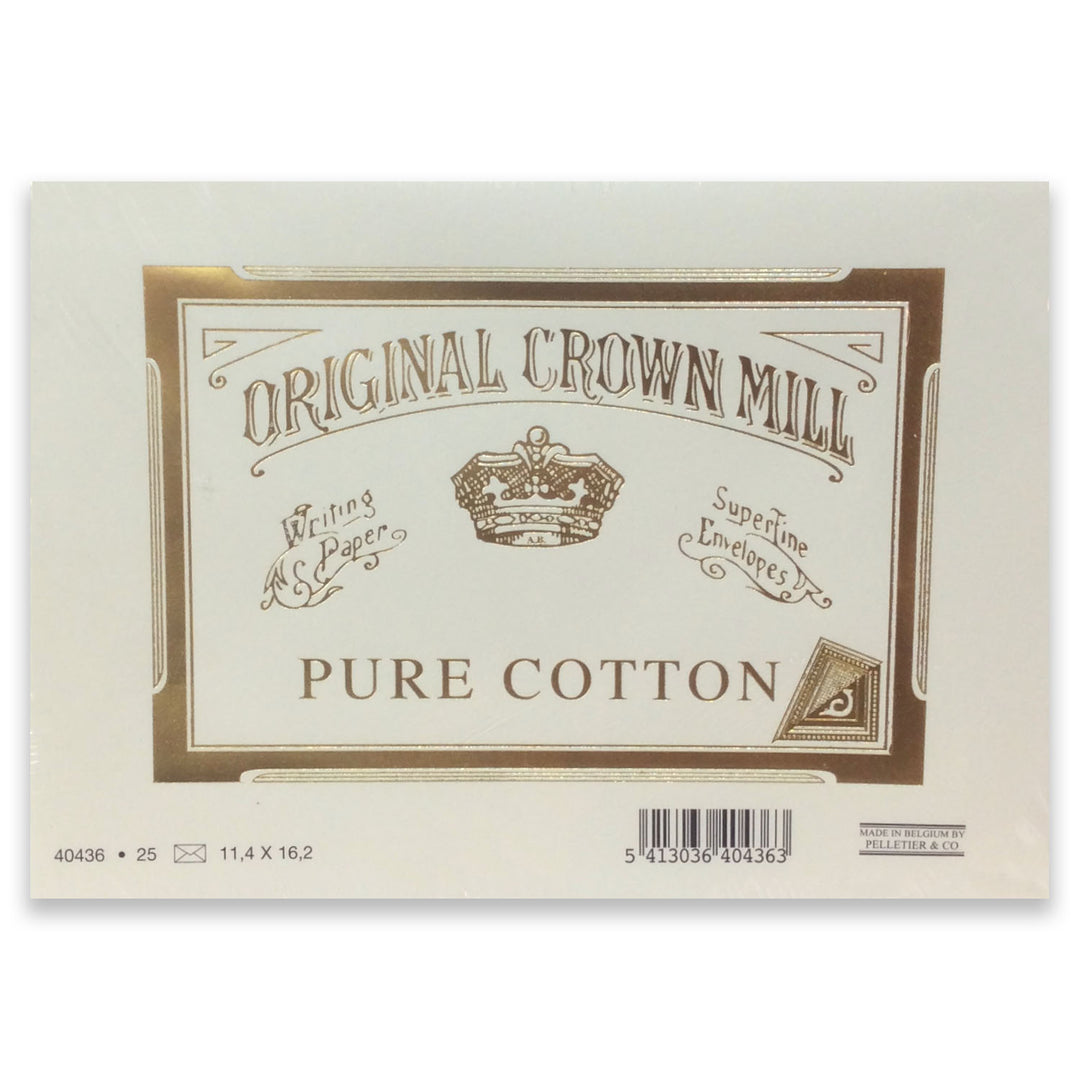 Original Crown Mill Pure Cotton Stationery