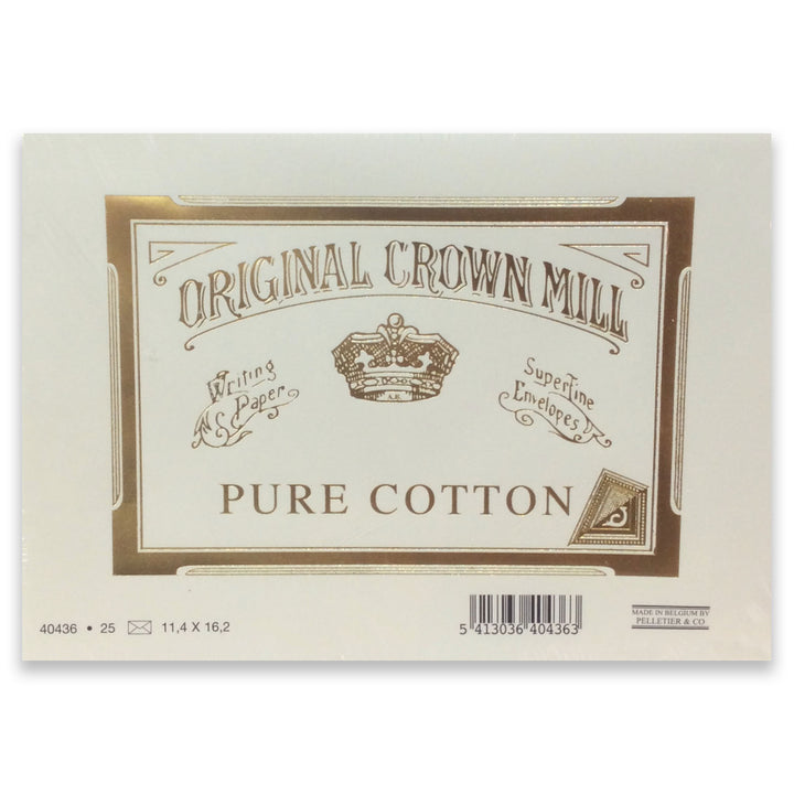 Original Crown Mill Pure Cotton Stationery