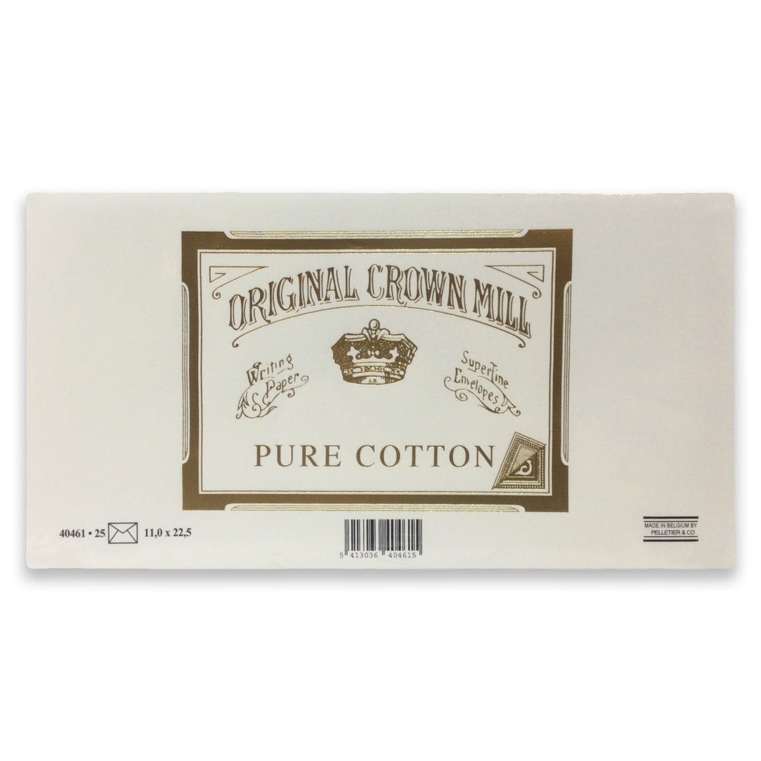 Original Crown Mill Pure Cotton Stationery