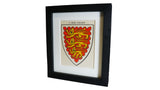 1920s Framed Oxford College Crests - Oriel